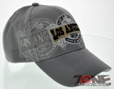 NEW! CITY OF LOS ANGELES SINCE 1850 LA CAP HAT GRAY