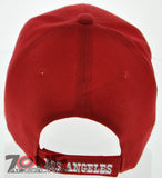 NEW! CITY OF LOS ANGELES SINCE 1850 LA CAP HAT RED