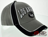 NEW! LA LOS ANGELES CITY LA TWO TONE CAP HAT GRAY