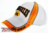 NEW! LA LOS ANGELES CITY LA TWO TONE CAP HAT WHITE