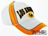NEW! LA LOS ANGELES CITY LA TWO TONE CAP HAT WHITE