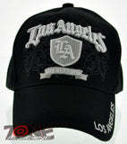 NEW! LA LOS ANGELES CITY LA CALIFORNIA SD CAP HAT BLACK