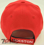 NEW! HOUSTON TEXAS H CAP HAT RED