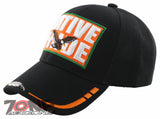 NEW! BIG NATIVE PRIDE EAGLE FEATHERS CAP HAT BLACK