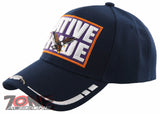 NEW! BIG NATIVE PRIDE EAGLE FEATHERS CAP HAT NAVY