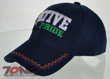 NEW! NATIVE PRIDE FEATHERS CAP HAT NAVY