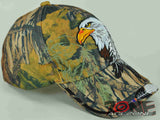 NEW! NATIVE PRIDE EAGLE FEATHERS CAP HAT CAMO