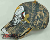NEW! NATIVE PRIDE EAGLE FEATHERS CAP HAT CAMO