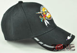 NEW! NATIVE PRIDE PEACE PIPES CAP HAT BLACK