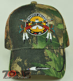 NEW! NATIVE PRIDE PEACE PIPES CAP HAT CAMO