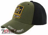 NEW! JESUS GOD'S ARMY CHRISTIAN BALL CAP HAT BLACK