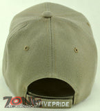 NEW! NATIVE PRIDE WOLF FEATHERS N1 CAP HAT TAN