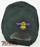 NEW! NATIVE THUNDER BIRD CAP HAT BLACK