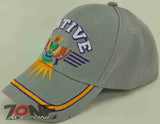 NEW! NATIVE THUNDER BIRD CAP HAT GRAY