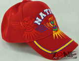 NEW! NATIVE THUNDER BIRD CAP HAT RED