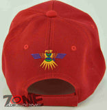 NEW! NATIVE THUNDER BIRD CAP HAT RED