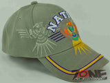 NEW! NATIVE THUNDER BIRD CAP HAT TAN