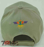 NEW! NATIVE THUNDER BIRD CAP HAT TAN