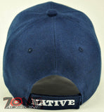 NATIVE PRIDE INDIAN FEATHER DREAM CATCHER CAP HAT N1 NAVY