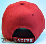 WHOLESALE NEW! NATIVE EAGLE CAP HAT RED