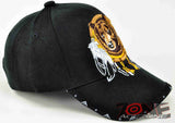 NATIVE PRIDE BEAR DREAM CATCHER FEATHER CAP HAT BLACK