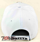 NATIVE PRIDE BEAR DREAM CATCHER FEATHER CAP HAT WHITE