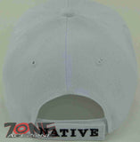 NW NATIVE AMERICAN DREAM CATCHER CAP HAT WHITE