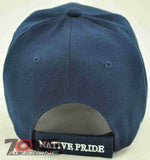 WHOLESALE NEW! NATIVE EAGLE WINGS CAP HAT NAVY