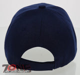 NEW! NATIVE PRIDE BIG WOLF BALL CAP HAT NAVY