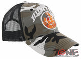 NEW! HUNTING DEER IN SCOPE OUTDOOR SPORTS BACK MESH BALL CAP HAT GRAY CAMO