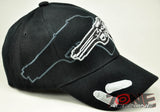 NEW! BIG PISTOL GUN SHADOW N1 CAP HAT BLACK