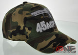 WHOLESALE NEW! 45 ACP PISTOL GUN CAMO CAP HAT
