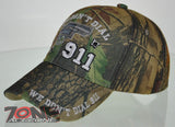 NEW! WE DON'T DIAL 911 PISTOL GUN CAP HAT N1 CAMO