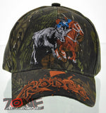 NEW! RODEO COWBOY COWGIRL BALL CAP HAT CAMO