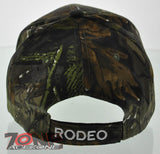 NEW! RODEO COWBOY COWGIRL BALL CAP HAT CAMO