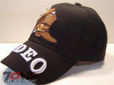 WHOLESALE NEW! RODEO COWBOY COWGIRL CAP HAT BLACK