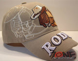 WHOLESALE NEW! RODEO COWBOY COWGIRL CAP HAT TAN