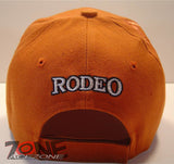WHOLESALE NEW! RODEO COWBOY COWGIRL CAP HAT ORANGE