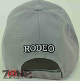 WHOLESALE NEW! RODEO COWBOY COWGIRL CAP HAT GRAY