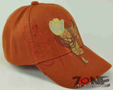 NEW! RODEO COWBOY RODEO N1 CAP HAT ORANGE