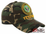 NEW! US ARMY VETERAN ROUND SHADOW BALL CAP HAT CAMO