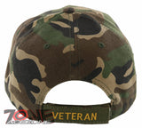 NEW! US ARMY STRONG SHADOW VIETNAM VETERAN BASEBALL CAP HAT GREEN CAMO