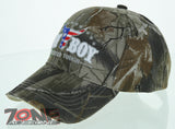 NEW! RODEO US FLAG COWBOY CAP HAT FOREST CAMO