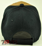 NEW! RODEO HORSE STONE COWBOY FAUX LEATHER BELT CAP HAT BLACK