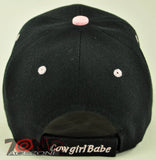 NEW! RODEO COWGIRL BABE COW GIRL CAP HAT BLACK