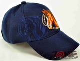 HORSE RODEO COWBOY COWGIRL CAP HAT NAVY