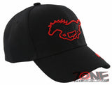 NEW HORSE RACING SPORT MUSTANG SHADOW CAP HAT BLACK