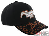 NEW HORSE RACING SPORT MUSTANG DECO CAP HAT BLACK