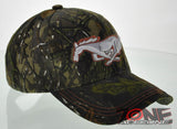 NEW HORSE RACING SPORT MUSTANG CAP HAT CAMO