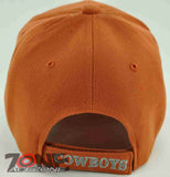 NEW! RODEO COWBOYS CAP HAT ORANGE